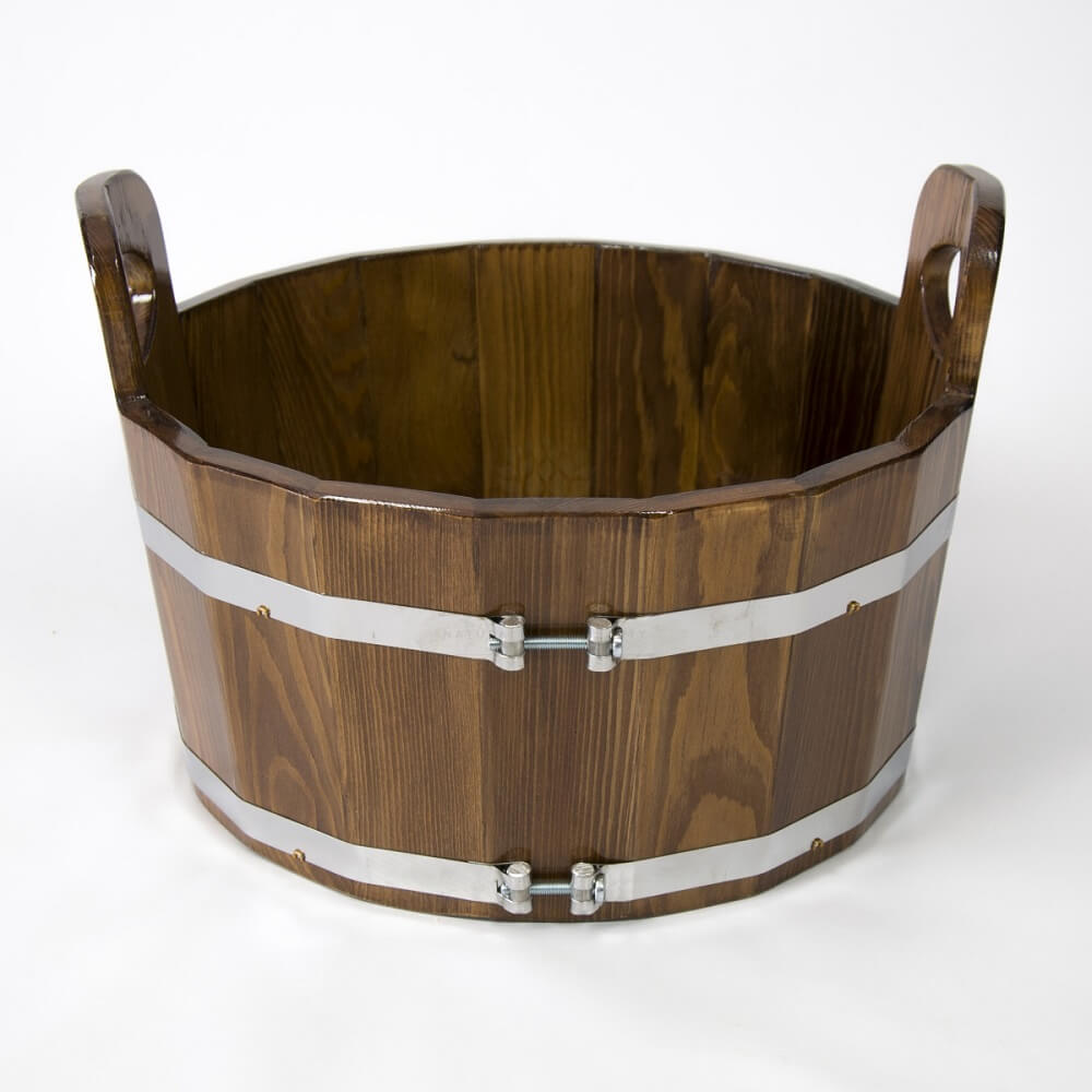 Шайка Bentwood 15л лиственница мореная