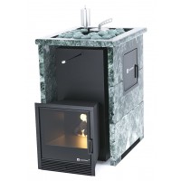 Банная печь Easysteam Сочи М2 в трехсторонней открытой облицовке