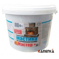 Мастика термостойкая "Мастер+" 6кг