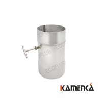 Шибер EcoFlue 1мм нержавейка, диаметр 115