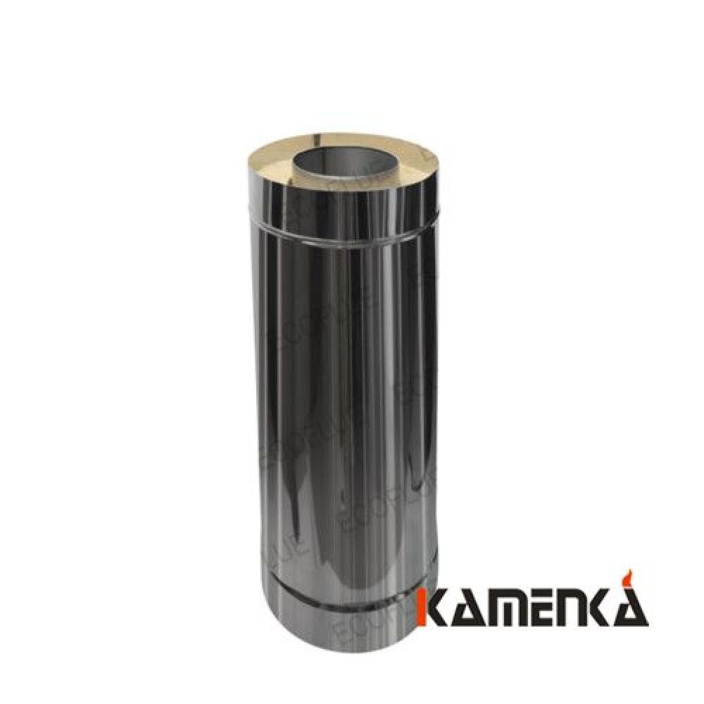 Труба сэндвич EcoFlue 1 мм нерж+нерж диаметр 200х115 длина 1000