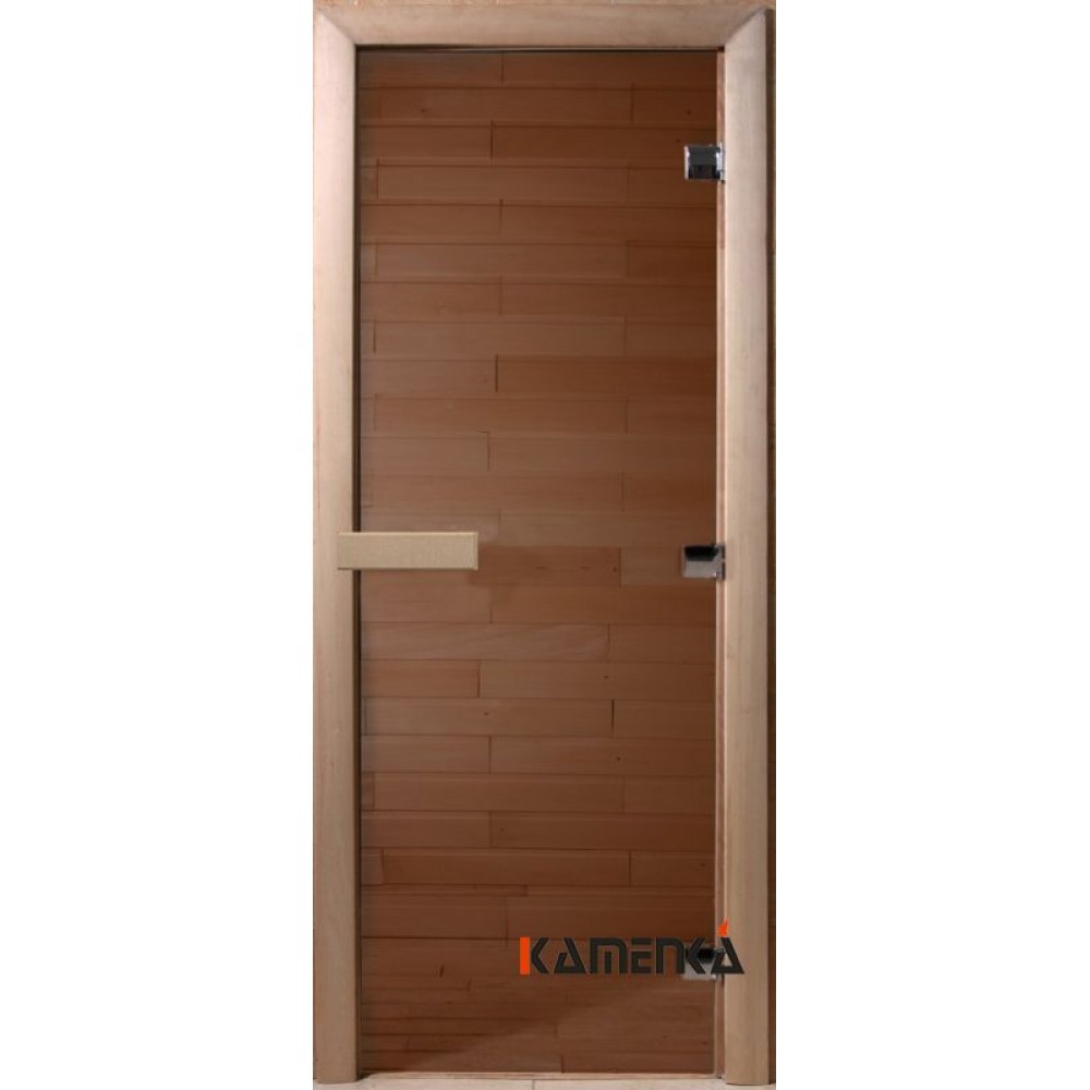 Дверь Doorwood Бронза прозрачная 