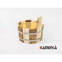 Ушат 4л ЗЕБРА с пласт. вкл. Термо